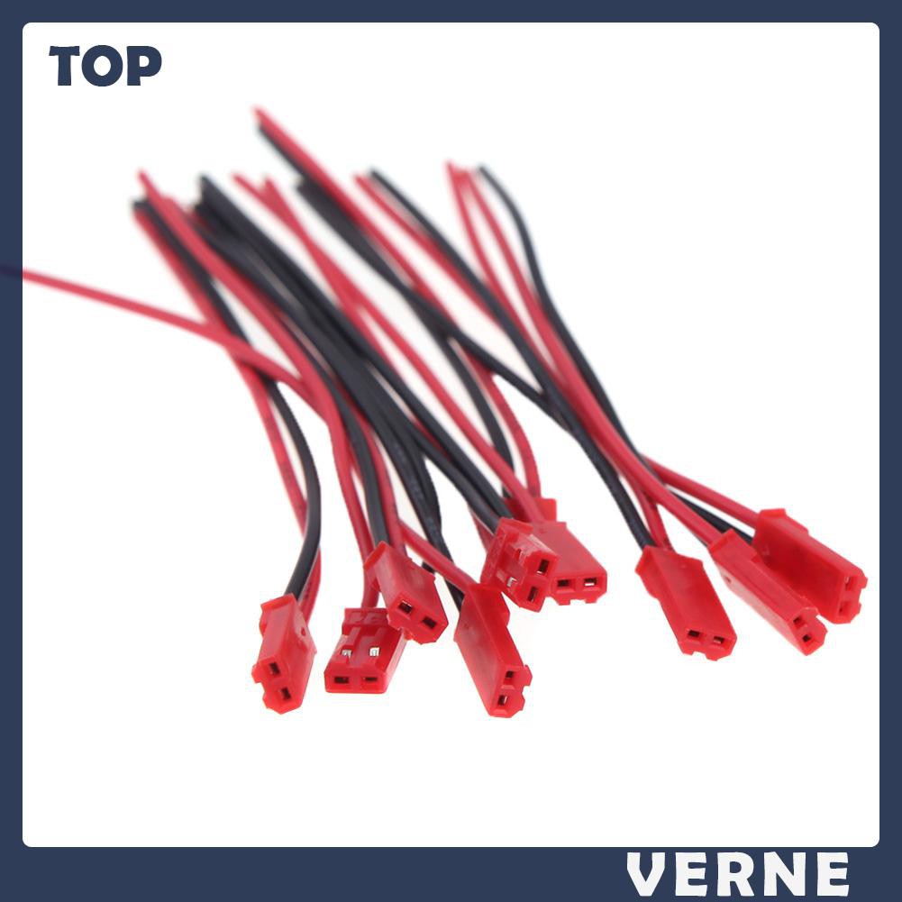 10 Cặp Đầu Nối Jst 100mm Cho Pin Lipo