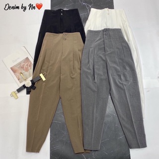 Quần Baggy Cạp Cao xuất hàn loại đẹp