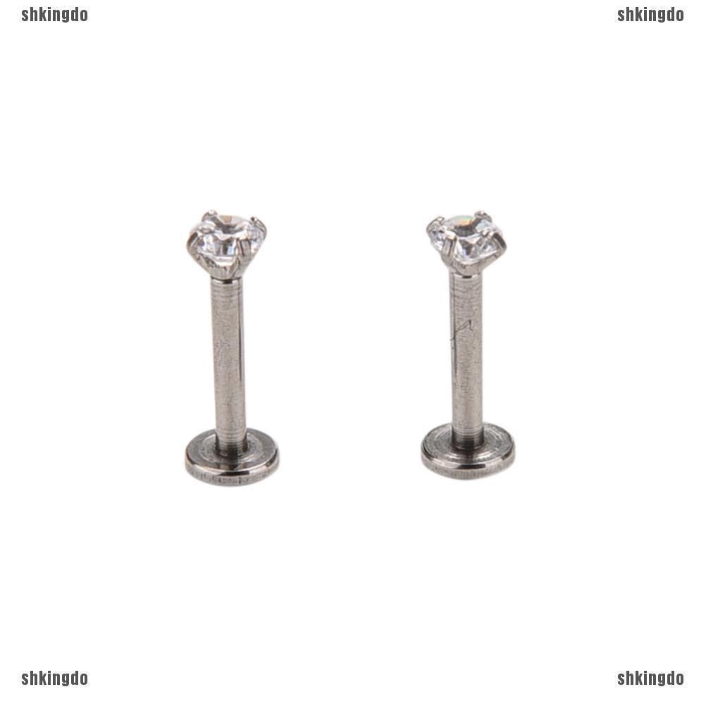 Khuyên trang sức cho môi bằng thép không gỉ cao cấp