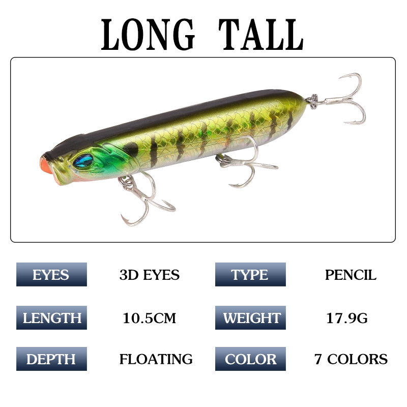 1 Mồi Cá Giả Bằng Nhựa 18g / 11.5cm