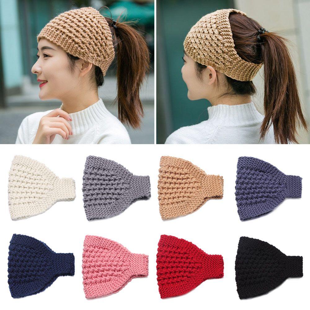 HS Khăn Turban Đan Len In Hình Quả Dứa Thời Trang Mùa Đông Cho Bé Gái