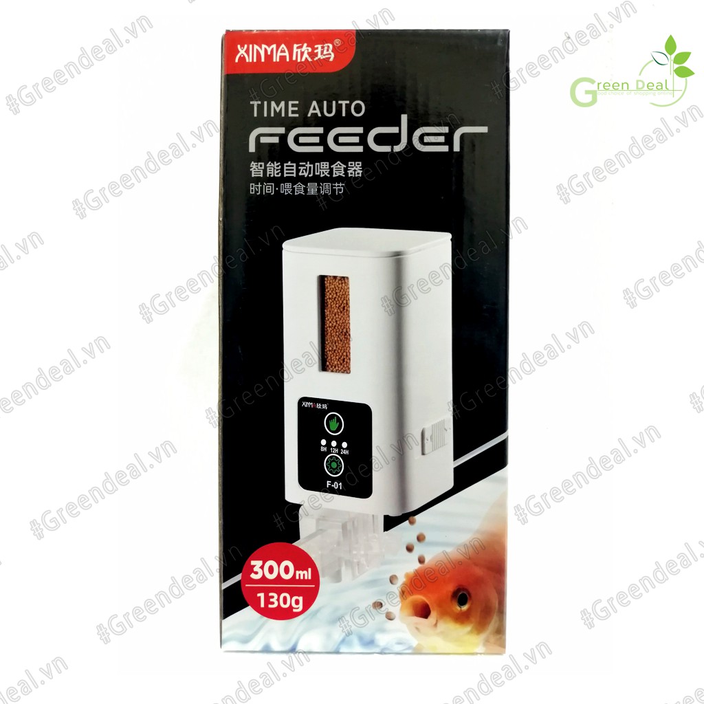 XINMA - Time Auto Feeder (F-01) | Máy cho cá cảnh ăn tự động xài pin