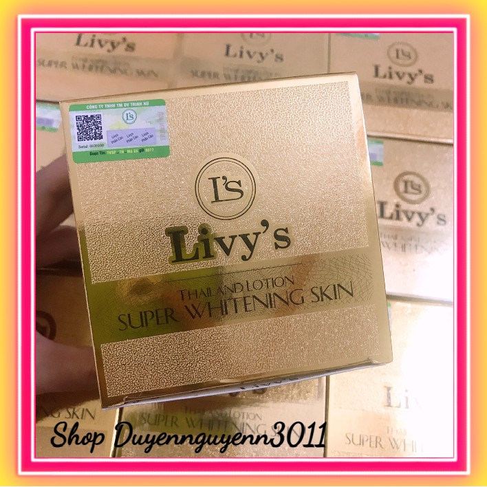 Combo 5h Dưỡng Livy's vàng