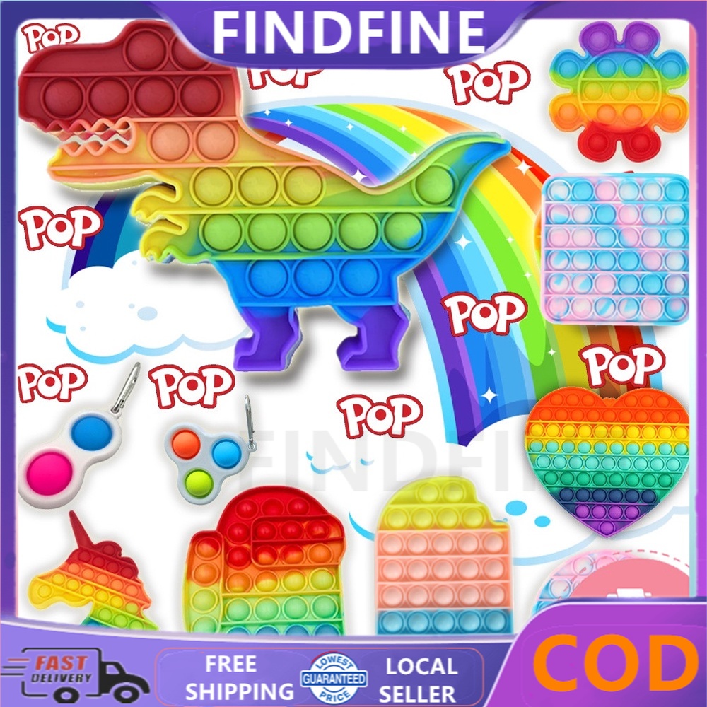Trò Chơi Pop It Fitget Toys Giá Rẻ Đồ Chơi Game Bóp Bong Bóng Giảm Căng Thẳng Cho Người Lớn Trẻ Em