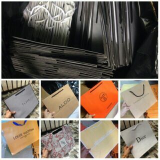 Túi giấy, hộp giấy, thẻ ,Bill.. các hãng