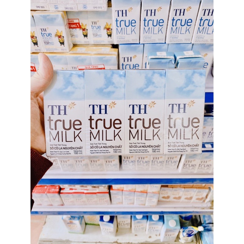 SỮA TH TRUEMILK 180ml (Date luôn mới) [LỐC]