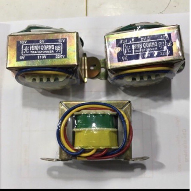 Biến   áp   đối   xứng   12V-12V     Minh  Quang