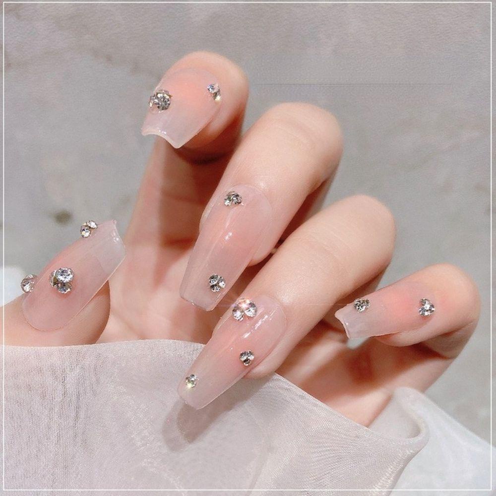 Hạt Charm Mũi Nhọn Đáy Nhọn Trang Trí Móng Tay|Vật Liệu Làm Móng Nghệ Thuật DIY