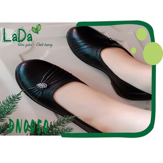 Giày Búp Bê Đế Nhựa Đính Đá Kiểu Dáng Đơn Giản [DN0050]