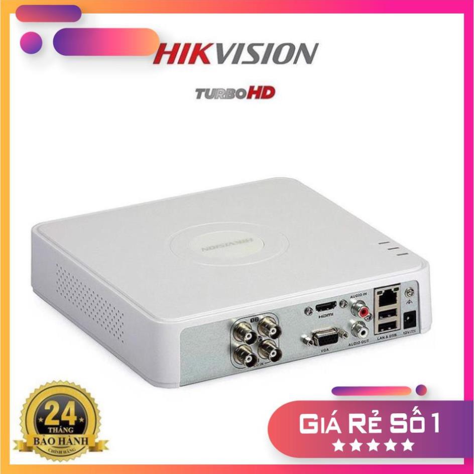 [Giá Hủy Diệt] [Bán sỉ] Đầu ghi hình TURBO HD 3.0 4 kênh Hikvision DS 7104HGHI F1