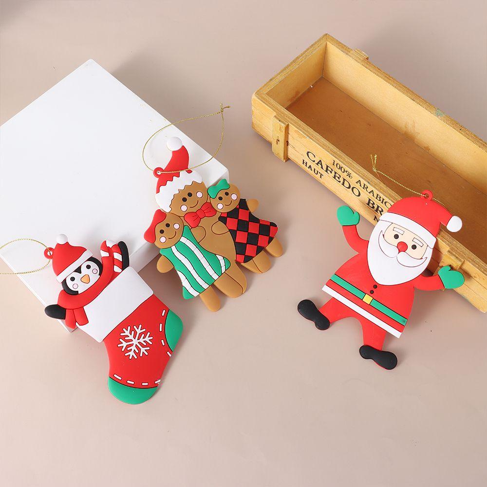 Phụ Kiện Treo Trang Trí Cây Thông Giáng Sinh Bằng Gỗ Hình Chữ Merry Christmas Mới