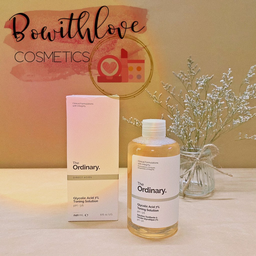 Toner Tẩy Da Chết Glycolic Acid 7% Toning Solution The Ordinary