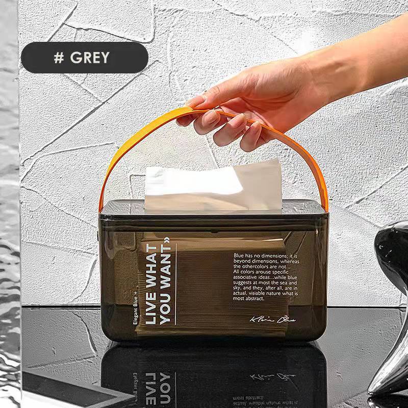 Hộp Đựng Khăn Giấy Để Bàn Kèm Giá Đỡ Tiện Dụng Sáng Tạo