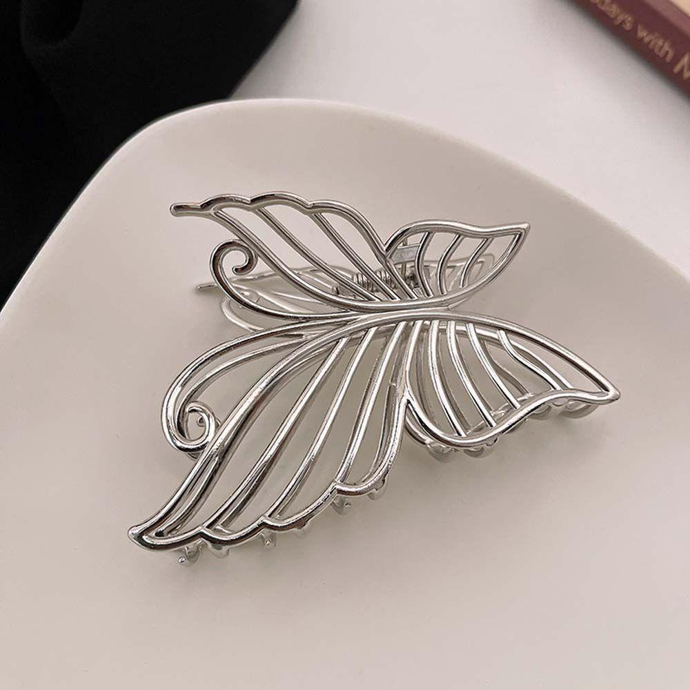 Kẹp Tóc Kim Loại Hình Cá Mập Phong Cách Hàn Quốc Cho Nữ