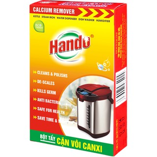 Bột Tẩy Cặn Vôi Canxi Ấm Nước, phích giữ nhiệt, Bình Nóng Lạnh Hando