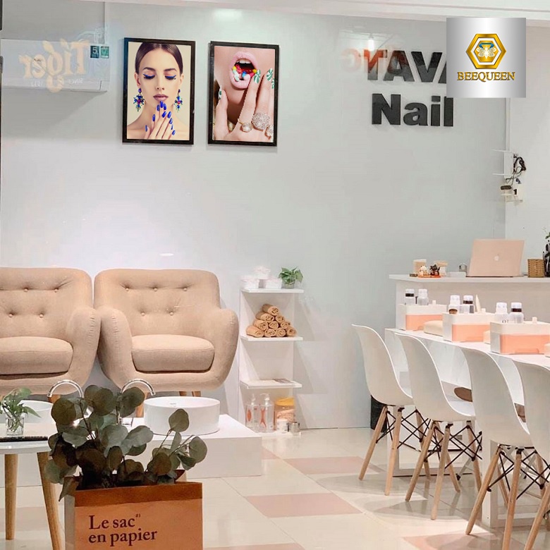 [161-180] 20 Mẫu Tranh Nail Trang Trí Tiệm Nail - Phong Cách Nail Art