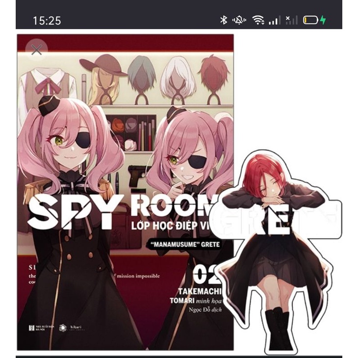 Bản đặc biệt - 2 loại bìa Spy room lớp học điệp viên