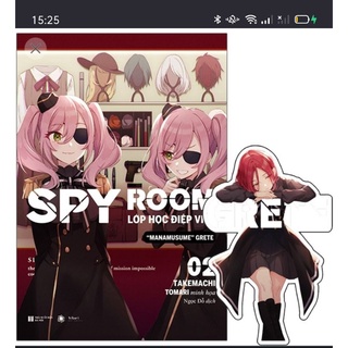 Bản đặc biệt - 2 loại bìa Spy room lớp học điệp viên