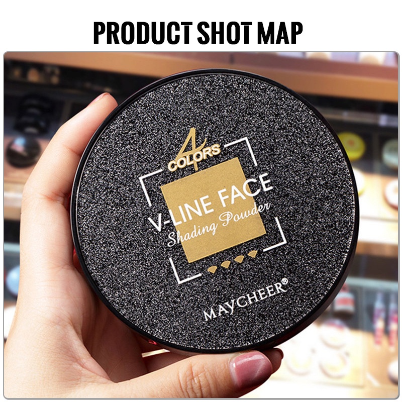 [Hàng mới về] Bảng phấn tạo khối bắt sáng sáng 4 màu thời trang trang điểm kháng nước lâu trôi | BigBuy360 - bigbuy360.vn