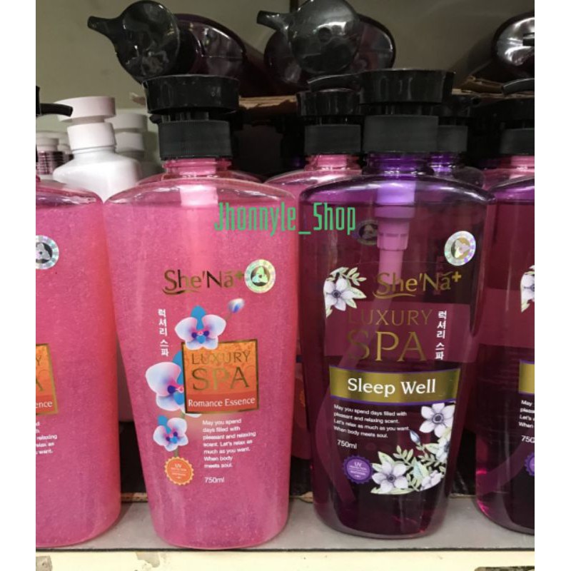 Sữa Tắm Hạt Massager Cao Cấp Shena Luxury Spa 750ml Của Malaysia