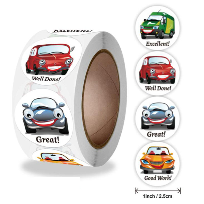 500 Miếng Dán Hình Thú Đáng Yêu Cho Bé