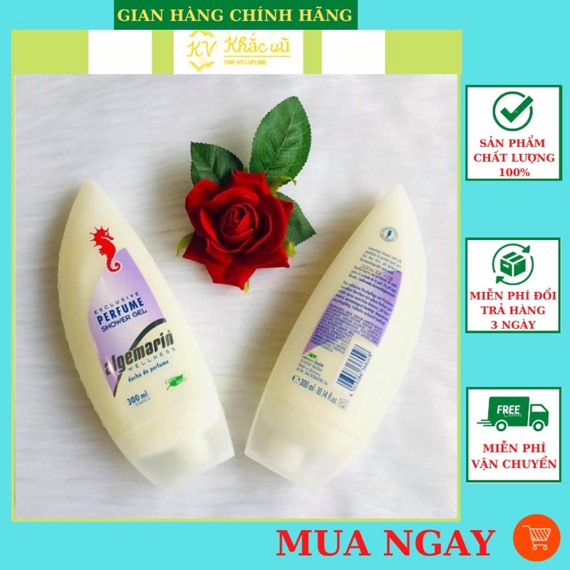[ Hàng Chính Hãng ] Sữa Tắm Cá Ngựa Algemarin Đức 300ml - 600ml
