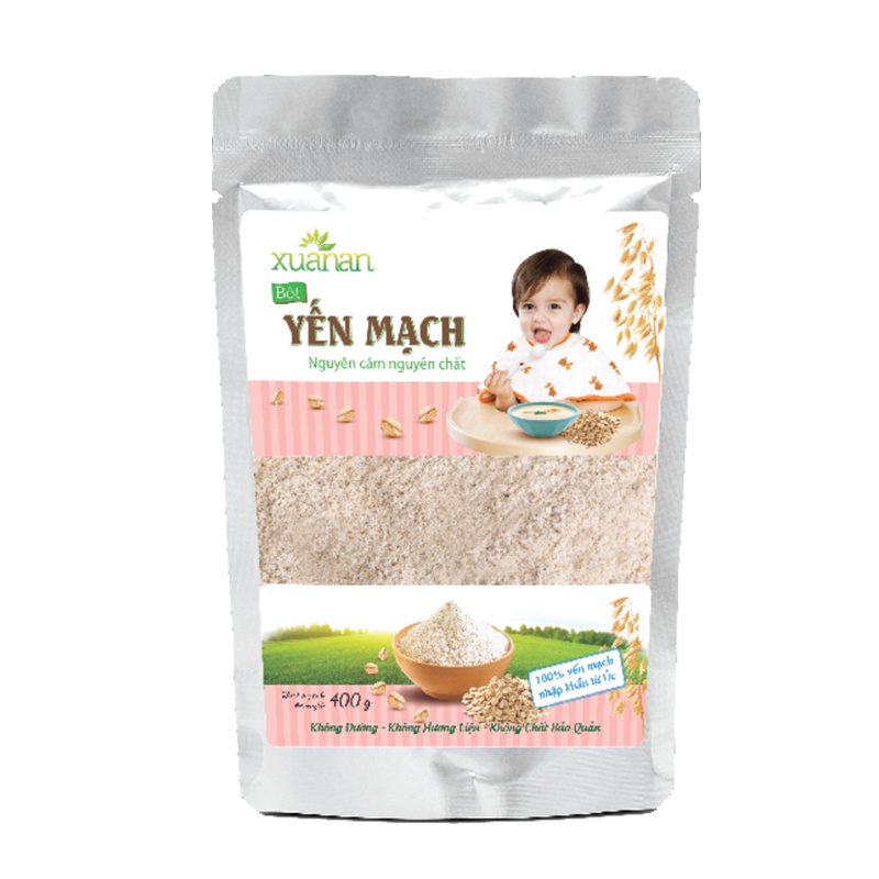 Yến Mạch Nguyên Chất Xuân An  Hộp  800g