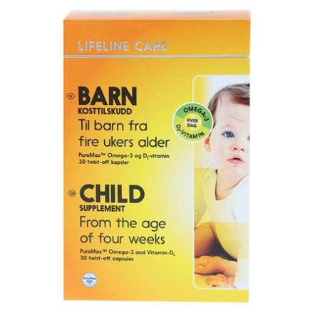 [Gía Gốc] Dầu Cá Kim Cương LifelineCare Barn - Hộp 30 Viên