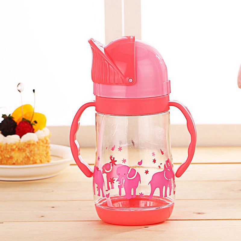 Bình Uống Nước Hoạ Tiết Hoạt Hình Cho Bé