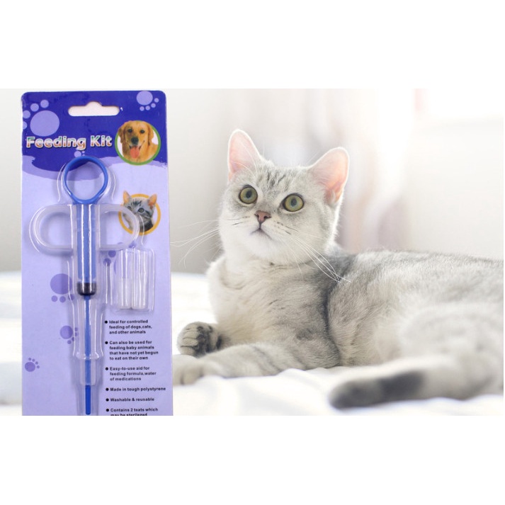 [HCM] Bộ dụng cụ cho uống thuốc dành cho thú cưng, cho chó mèo