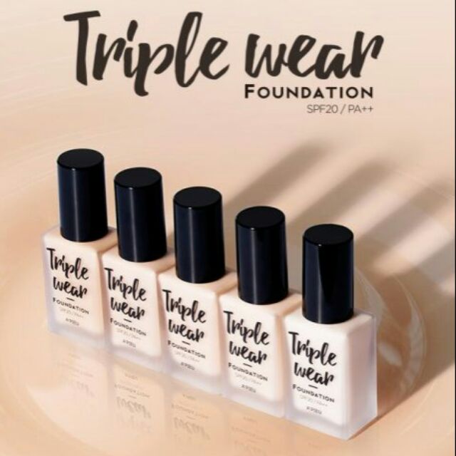 Kem nền A'Pieu Triple Wear Foundation SPF20 PA+++