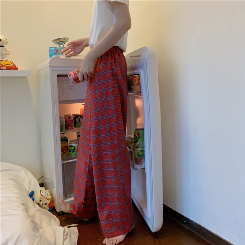 [SẴN] Quần vải caro Ulzzang Quảng Châu QDV2 | BigBuy360 - bigbuy360.vn