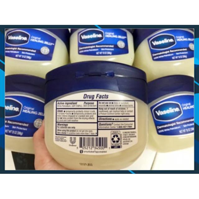 FREESHIP- 368g_Kem Dưỡng Ẩm Vaseline 100%  White Petroleum Jelly Healing Original