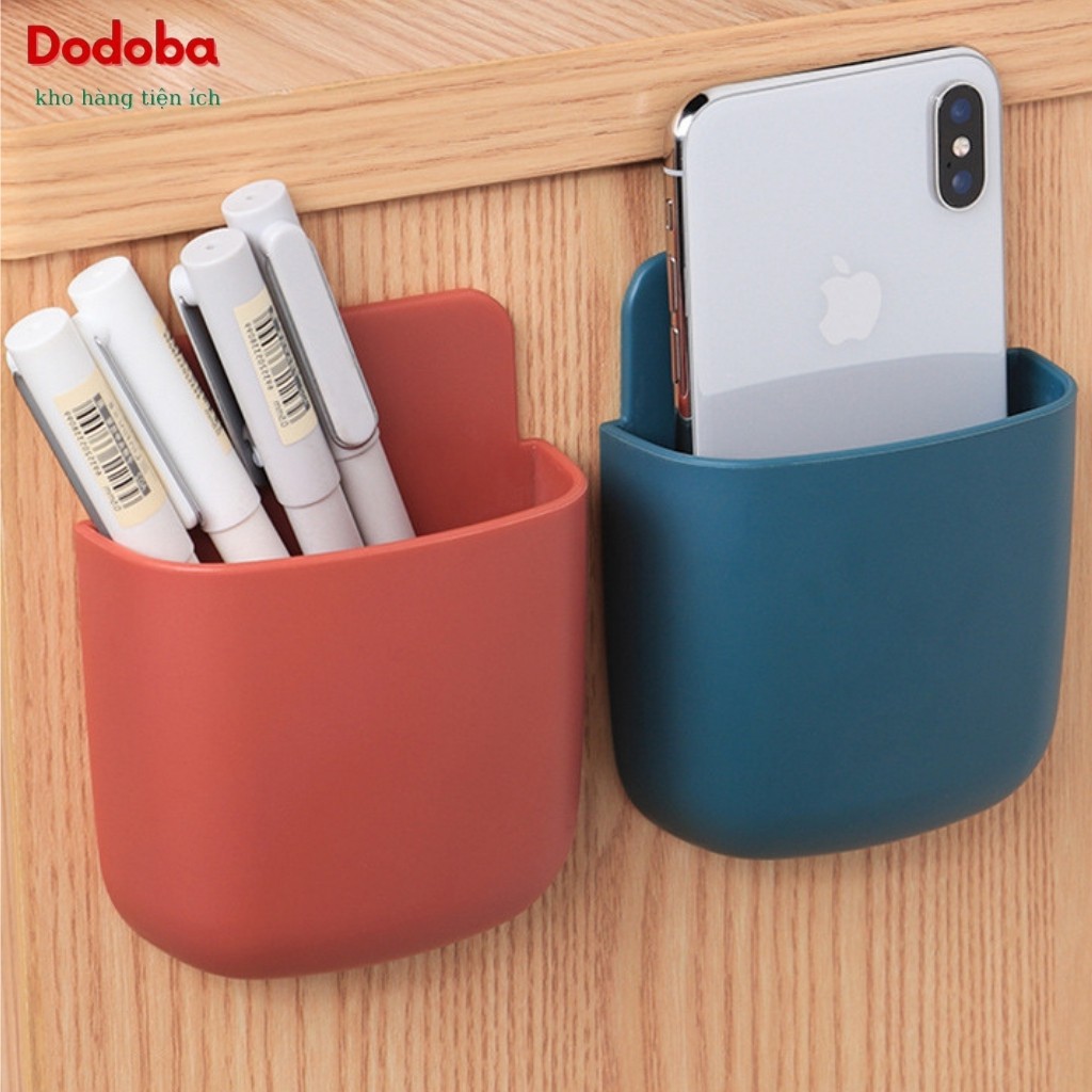 Kệ mini dán tường để điện thoại đa năng , giá đỡ dán tường để đồ dùng cá nhân siêu tiện dụng - Dodoba
