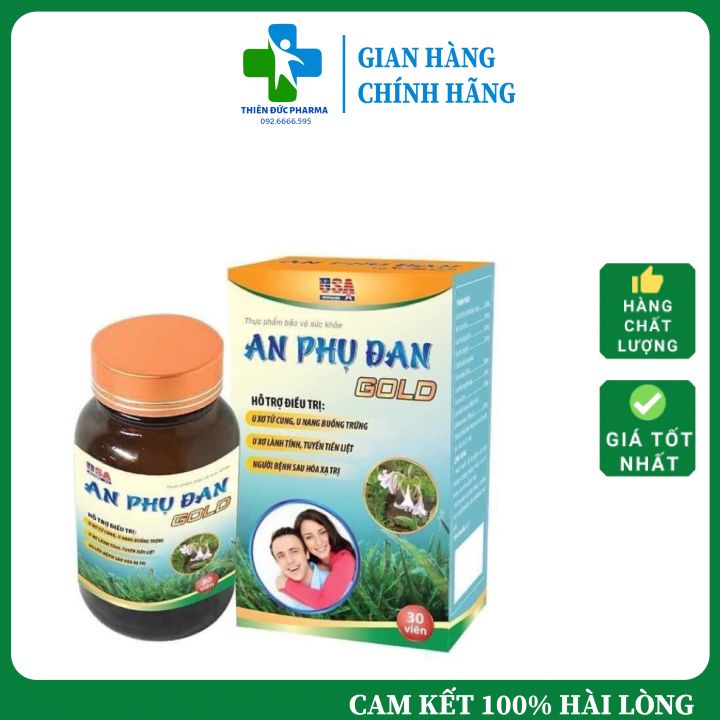 An Phụ Đan Gold - Hỗ Trợ U Xơ Lành Tính , U Nang Buồng Trứng