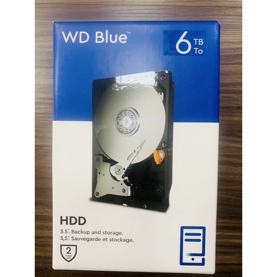 Ổ cứng WD Blue 6TB 3.5&quot; Sata 3 dành cho PC