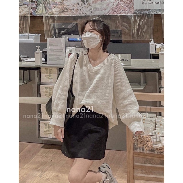 Áo len khuy mặc được 2 mặt trước sau | BigBuy360 - bigbuy360.vn