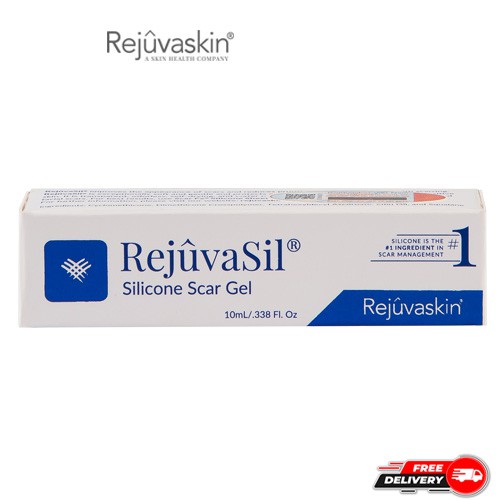 Gel ngăn ngừa sẹo và làm xẹp sẹo lồi, sẹo phì đại REJUVASKIN Rejuvasil 10ml | BigBuy360 - bigbuy360.vn