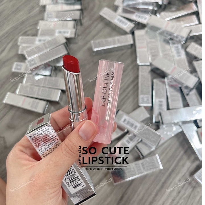 Son Dưỡng D.ior Addict Lip Glow 001 004 012 015 007 006 010 008 8 020 031 035 033 038 039 028 Tester Fullsize