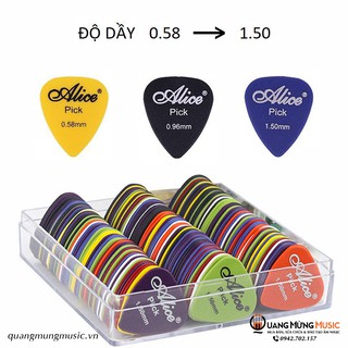 Pick guitar alice | móng gảy đàn guitar alice | phím gảy | cao cấp