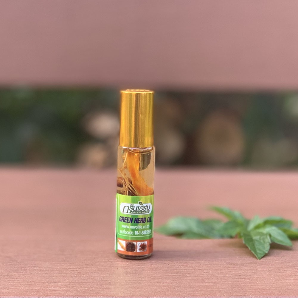 Dầu Nhân Sâm Ginseng Green Herb Oil 8ml