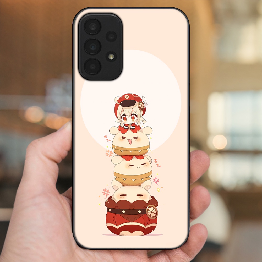 Ốp lưng Samsung A23 viền đen in hình Klee Genshin Impact