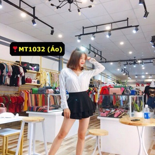 Áo kiểu thắt nơ hang bao đẹp