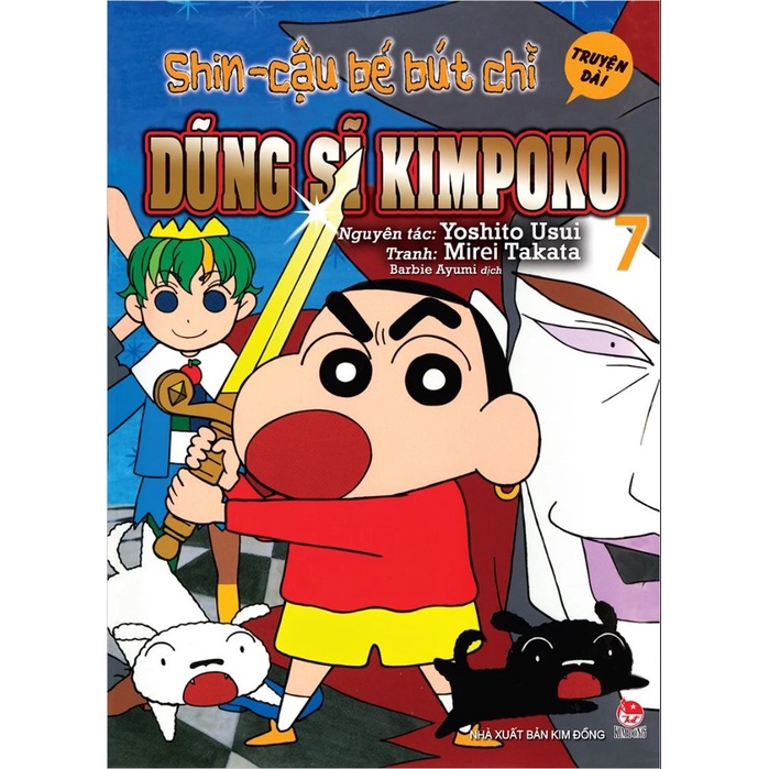 Sách - Shin - Cậu bé bút chì - Truyện dài - Tập 7