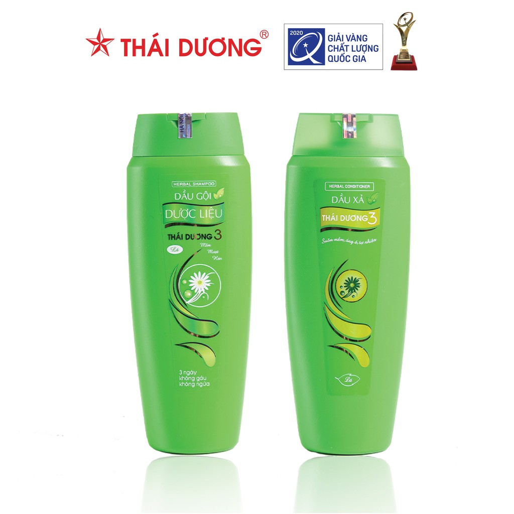 Bộ sản phẩm Dầu gội và dầu xả dược liệu Thái Dương 3 200ml | BigBuy360 - bigbuy360.vn