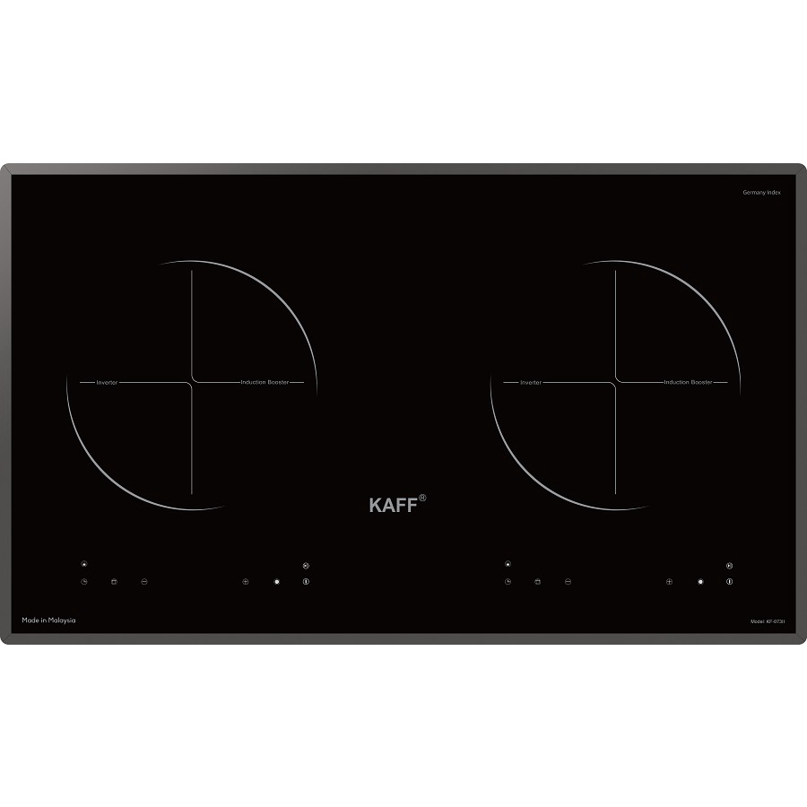 Bếp từ đôi KAFF KF-073II - Hàng chính hãng -  Chức năng Inverter tiết kiệm điện