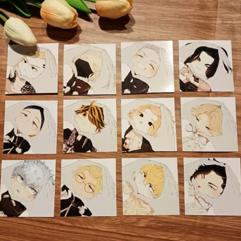 Card Tokyo Revengers - Bộ 12 card nhân vật Tokyo Revengers siêu cute thẻ hình Tokyo Revengers cực xịn