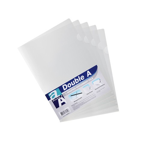 12 cái Bìa lá Double A 0.18mm - phù hợp để lưu trữ thông tin, tài liệu.