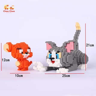 Đồ chơi lắp ghép Tom and Jerry loại lớn