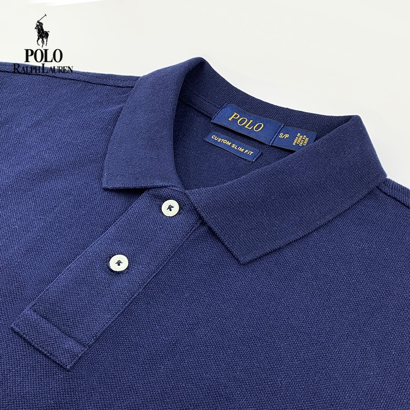 RALPH LAUREN Áo polo Tay Ngắn Cổ Bẻ Chất Liệu Cotton Thời Trang Mùa Hè Cho Nam